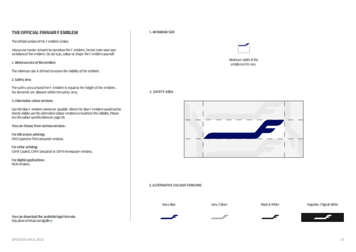 挪威航空Finnair_Graphics_Guidelines_第7页