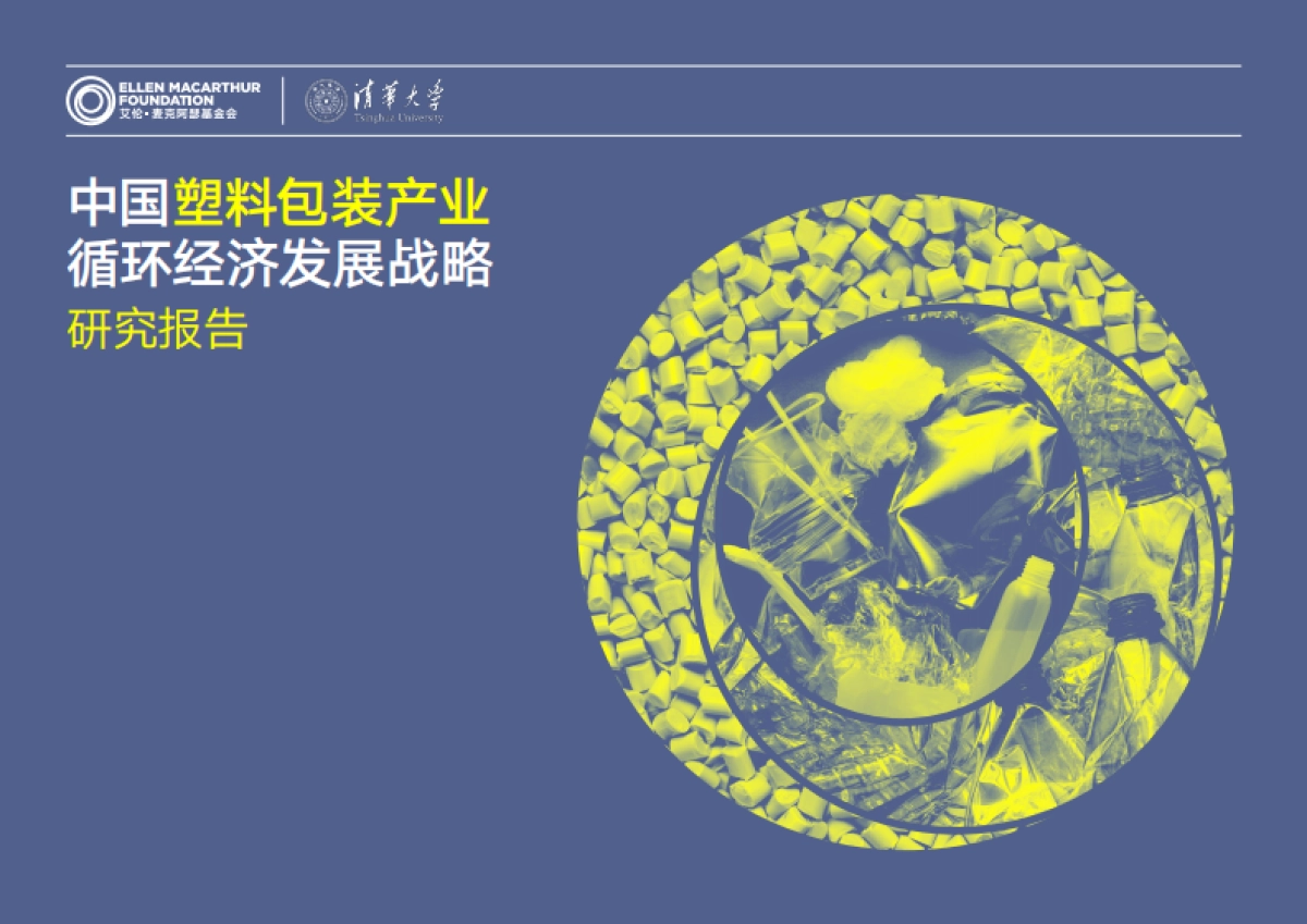 清华大学:中国塑料包装产业循环经济发展战略研究报告_第1页