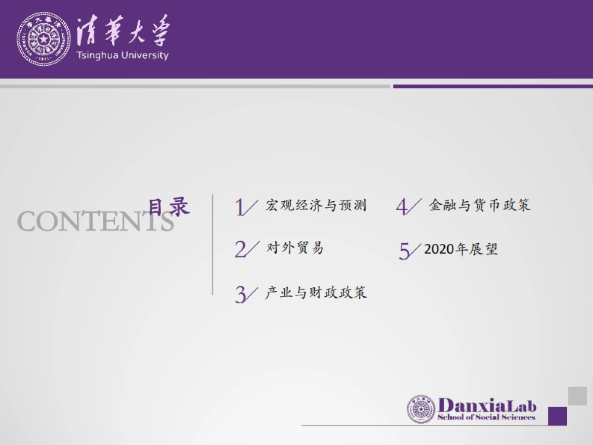 清华-我国宏观经济分析及2020年展望报告_第3页