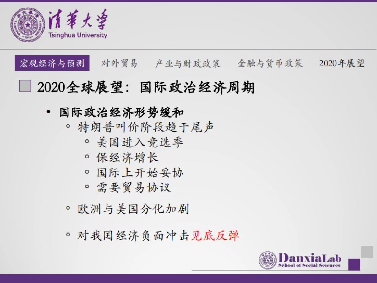 清华-我国宏观经济分析及2020年展望报告_第5页