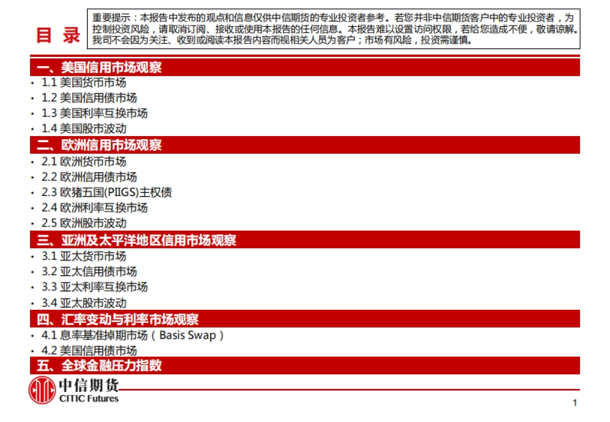 全球信用市场观测跟踪周度报告_第2页