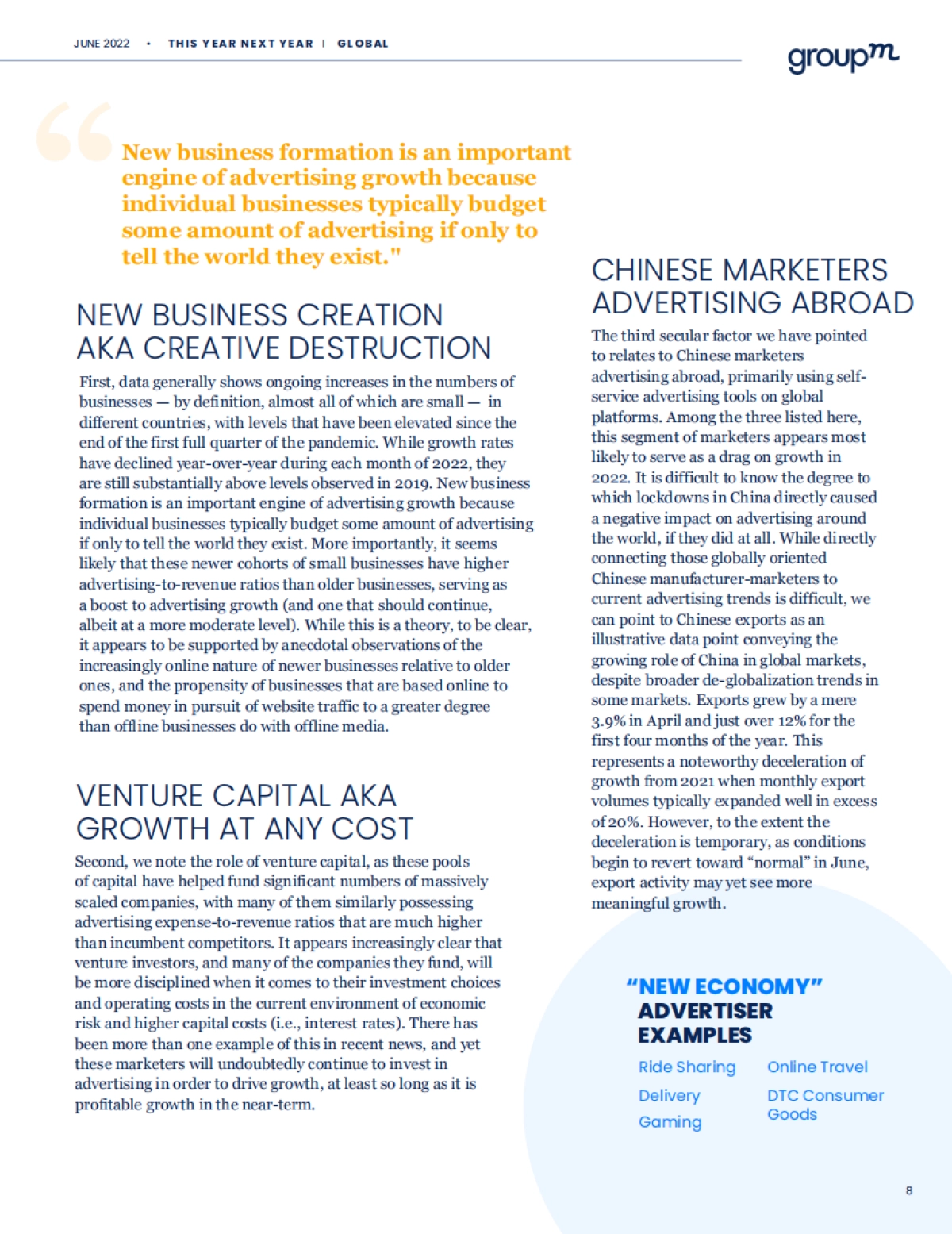 群邑：2022年年中广告预测报告_第8页