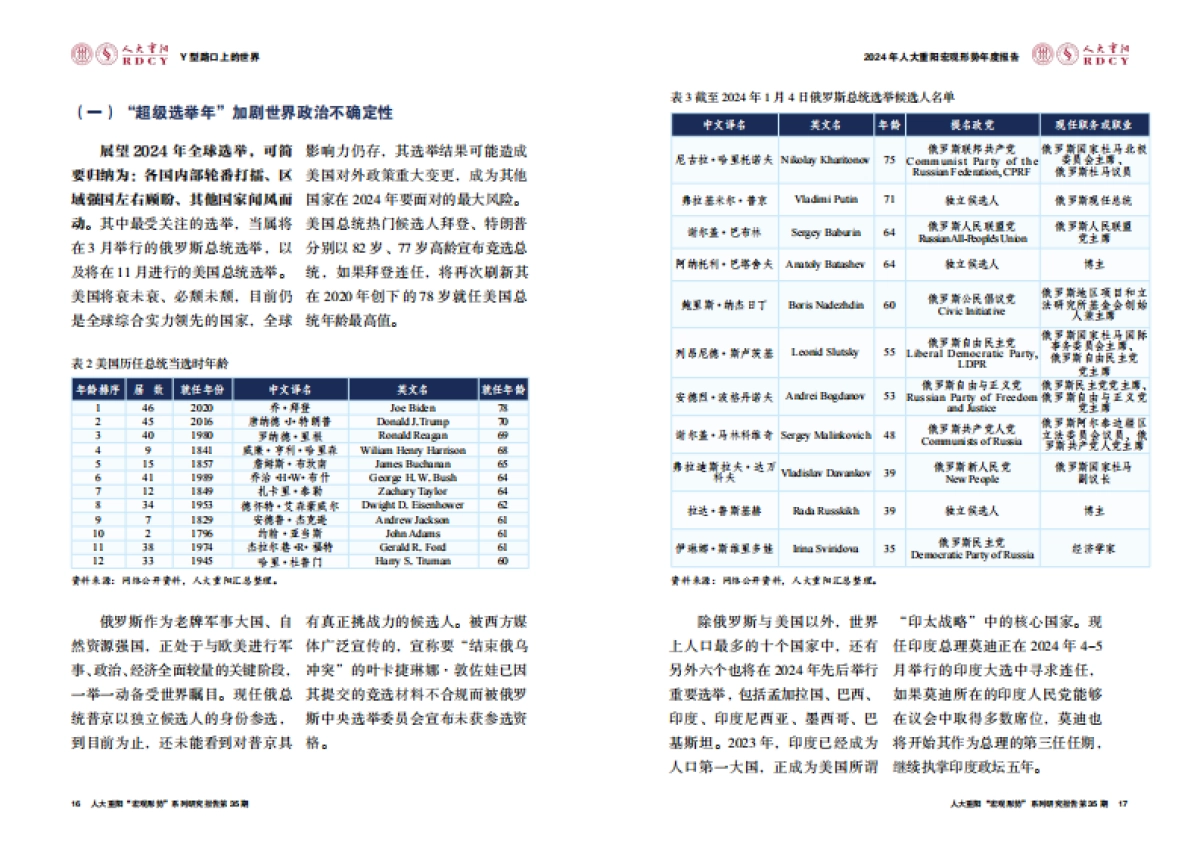 人大重阳：Y型路口上的世界-2024年人大重阳宏观形势年度报告_第9页