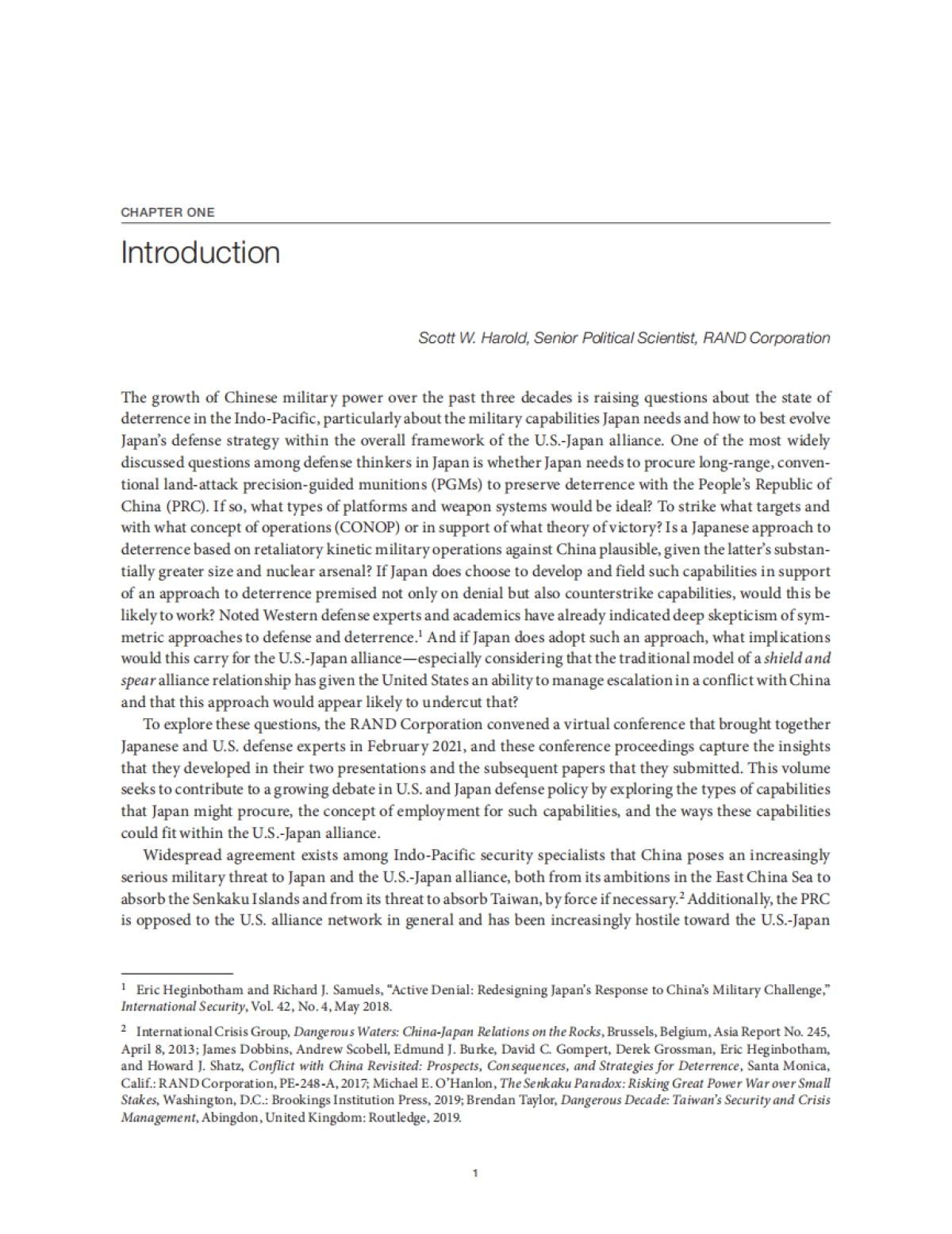 日本可能获得远程对地攻击导弹及其对美日同盟的影响（英）-兰德-53页_第7页