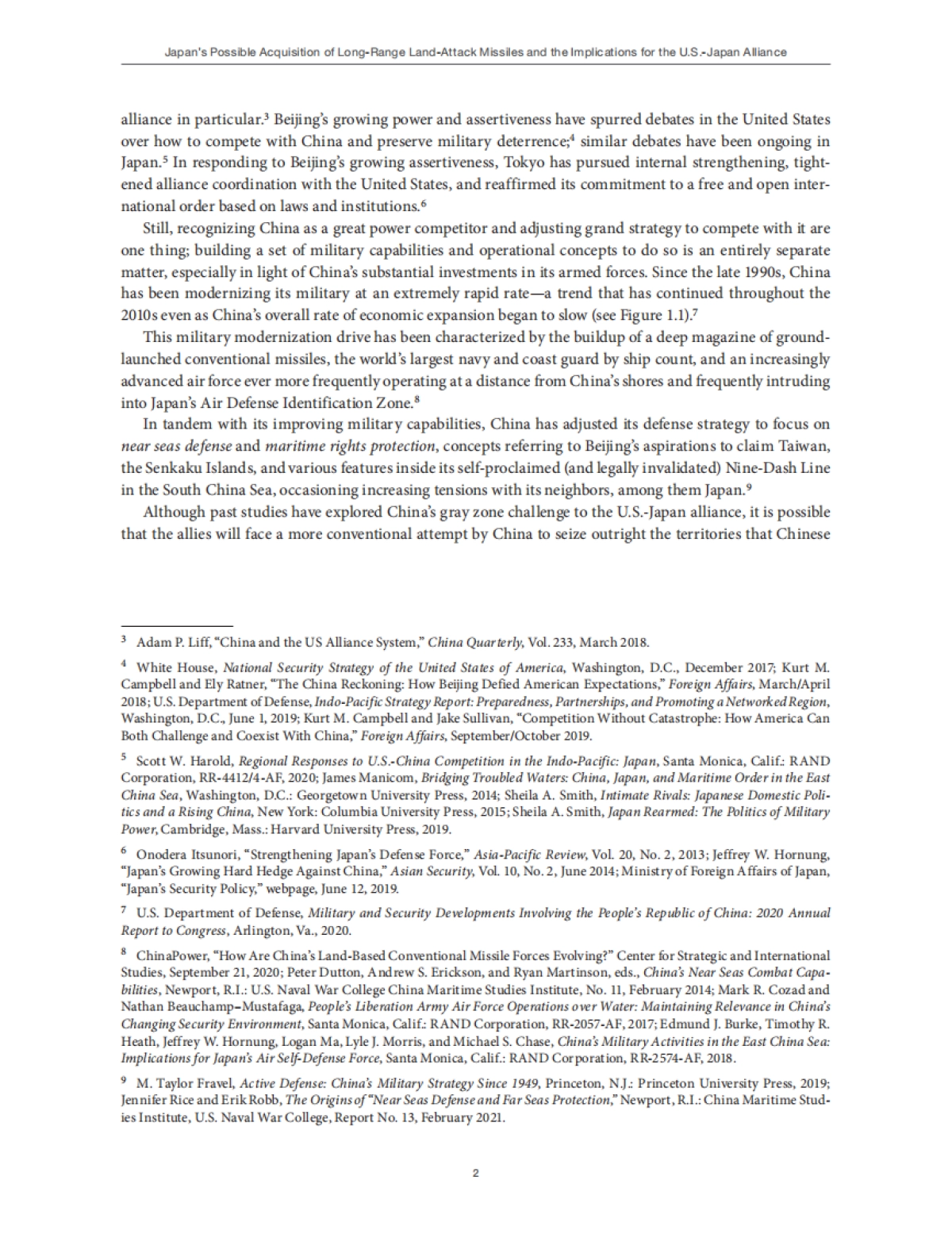 日本可能获得远程对地攻击导弹及其对美日同盟的影响（英）-兰德-53页_第8页