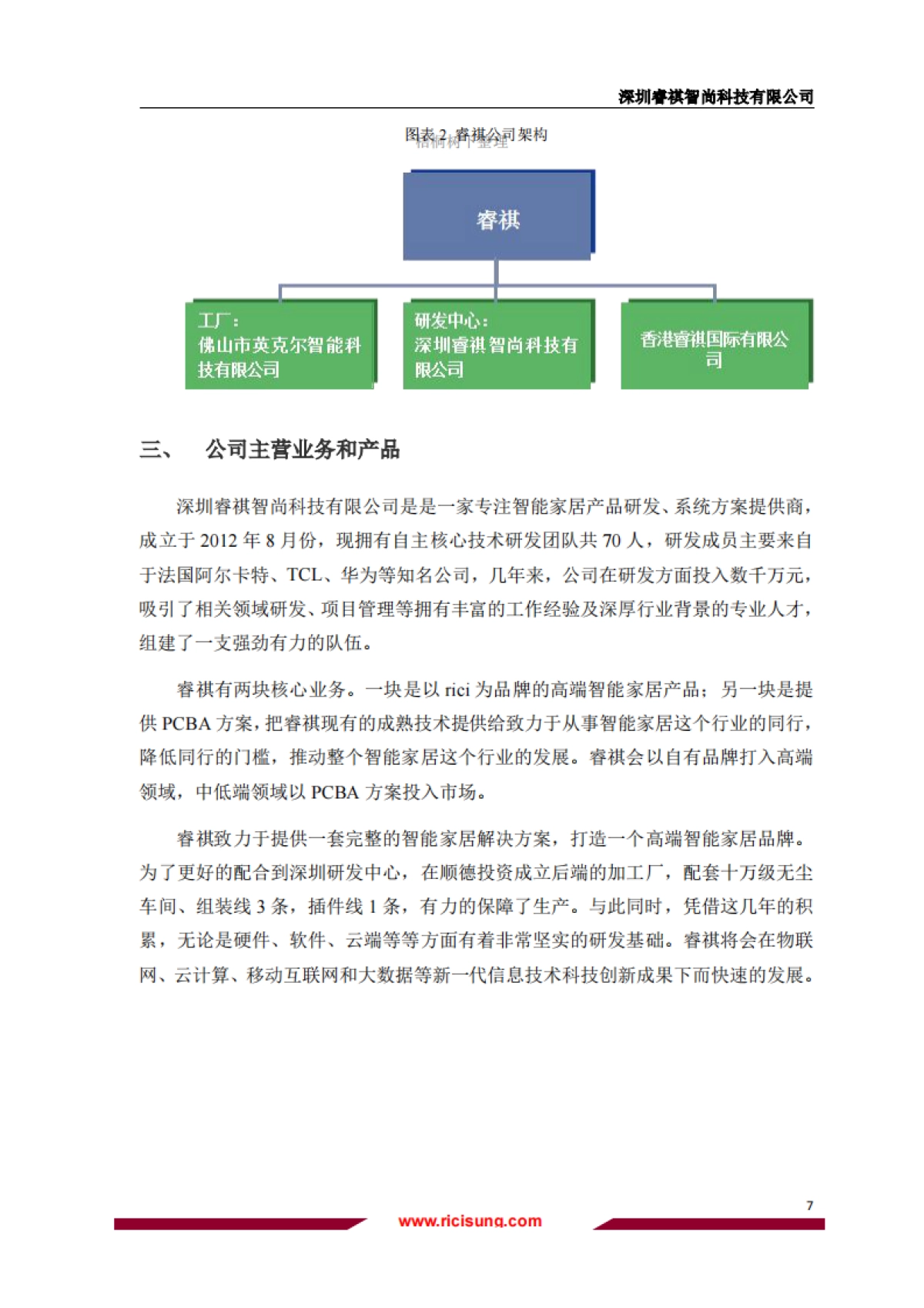 睿祺智尚融资计划书_第7页