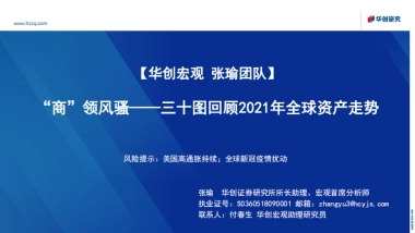 三十图回顾2021年全球资产走势：“商”领风骚