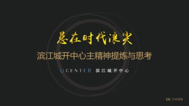 上海及时沟通-城开滨江中心主精神提炼与思考-最终