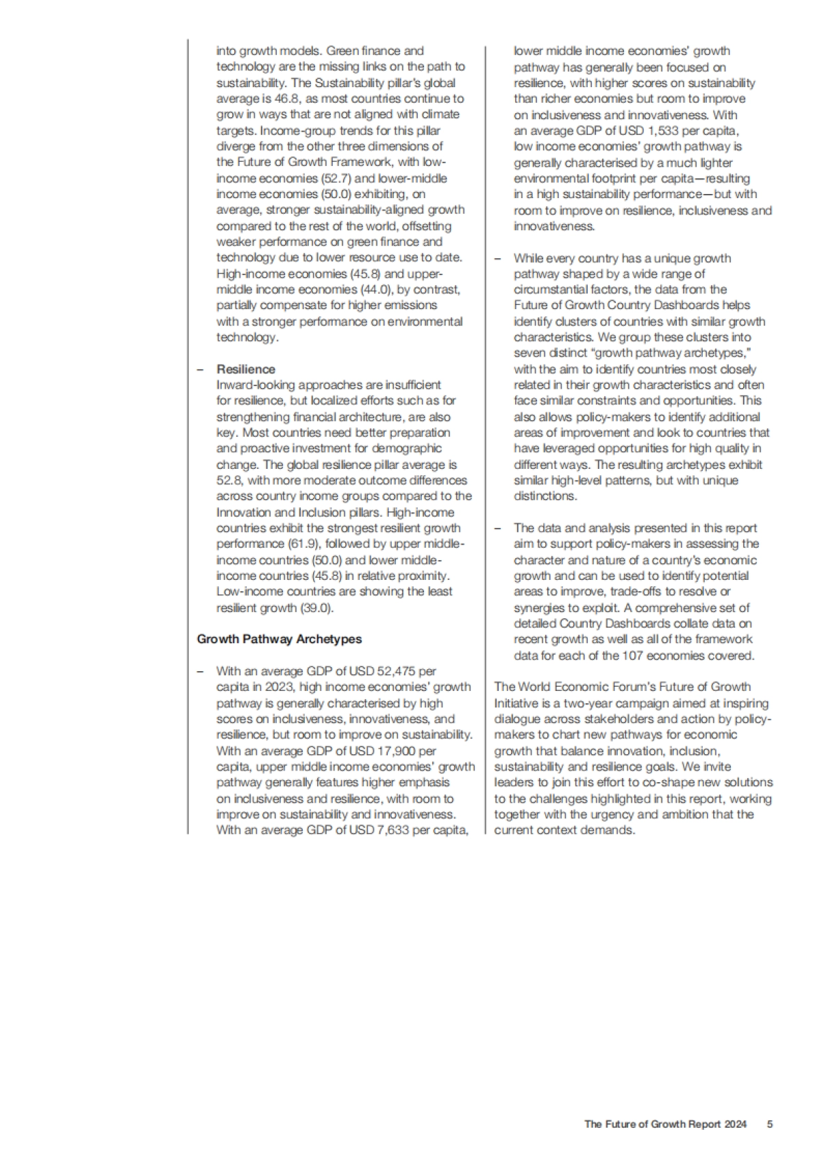 世界经济论坛：2024年未来增长报告_第5页