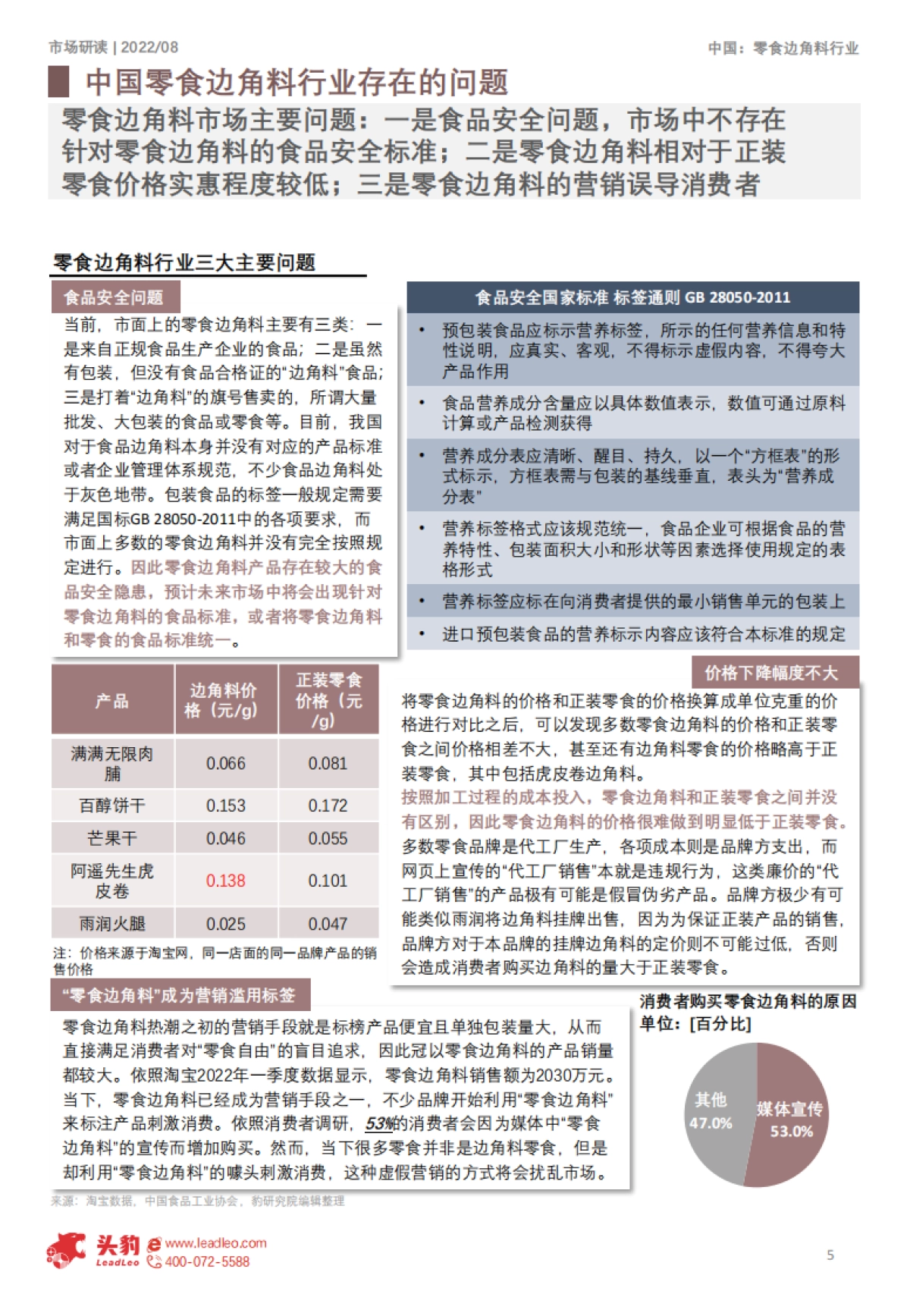 头豹:零食边角料背后的“阴谋”_第5页