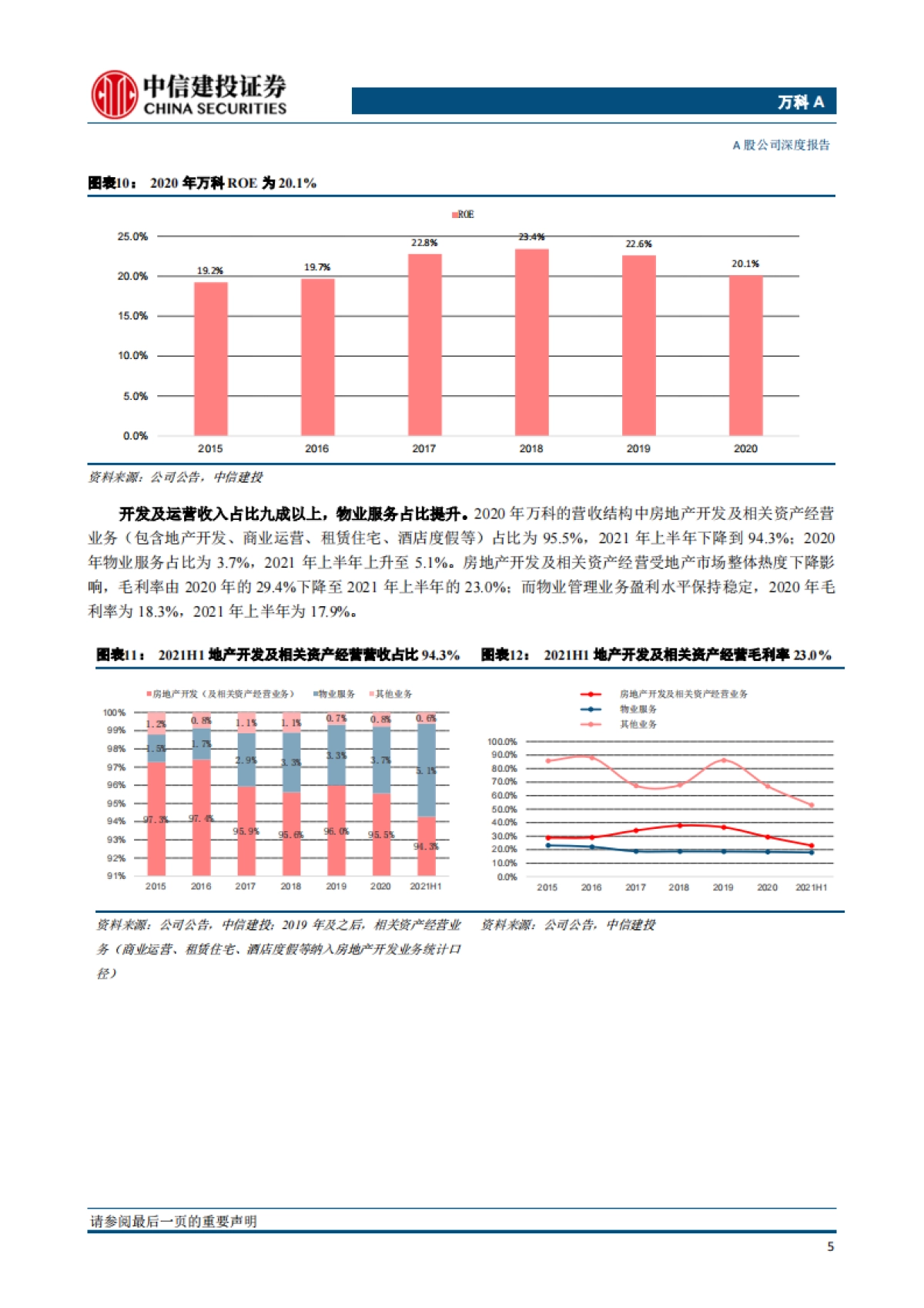 万科A:管理红利时代的长跑胜将,多元业务开花结果-中信建投-33页_第9页