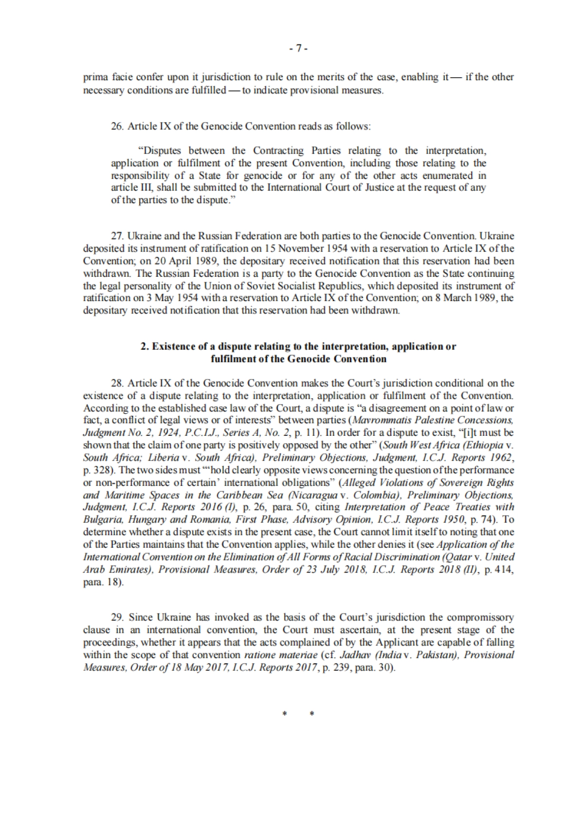 乌克兰诉俄罗斯案判决书（英）-联合国国际法院-22页_第9页