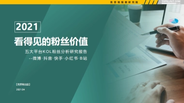 五大平台KOL粉丝分析研究报告