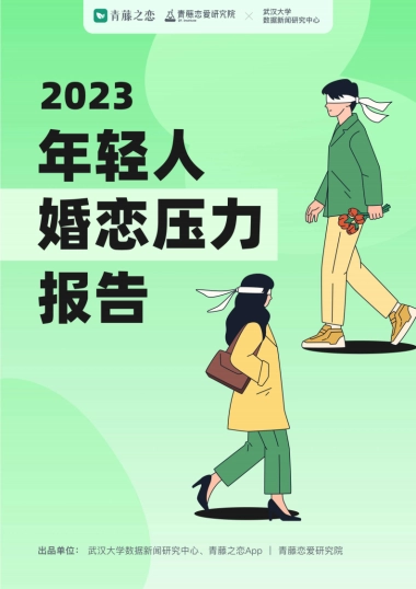 武汉大学&青藤之恋：2023年轻人婚恋压力报告