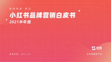 小红书品牌营销白皮书(2021年中)