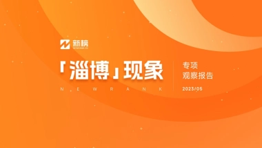 新榜：淄博现象专项观察报告