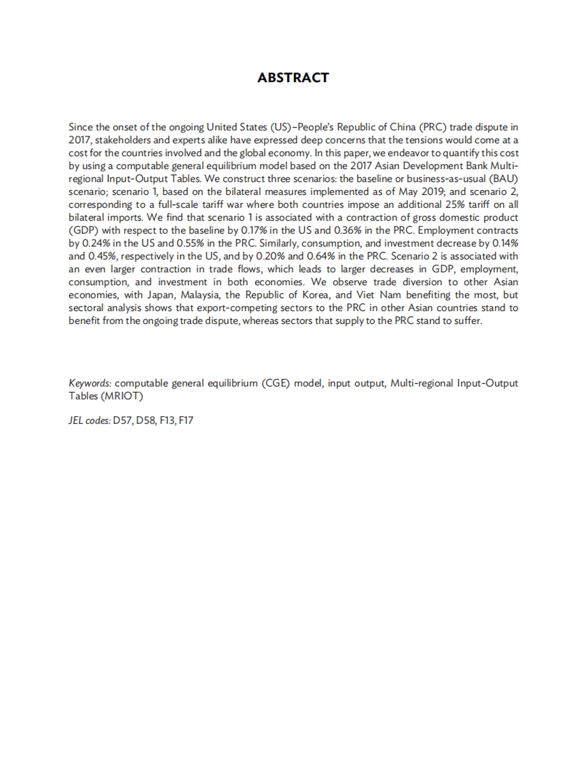 亚开行-评估美中贸易争端的影响（英文）_第6页