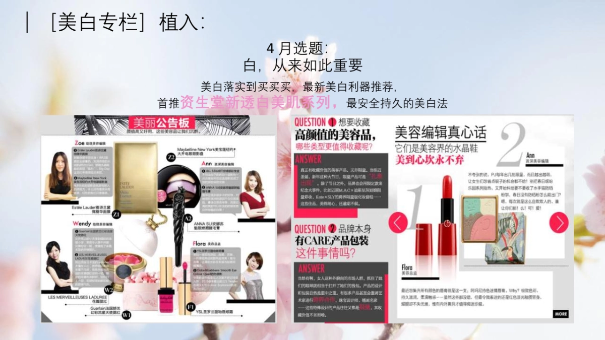 资生堂美白系列digital proposal_第10页