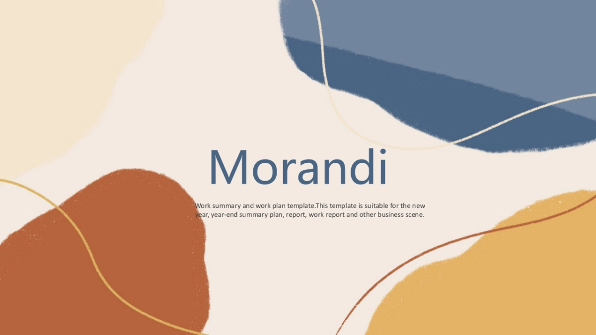 (65)莫兰迪PPT_第1页