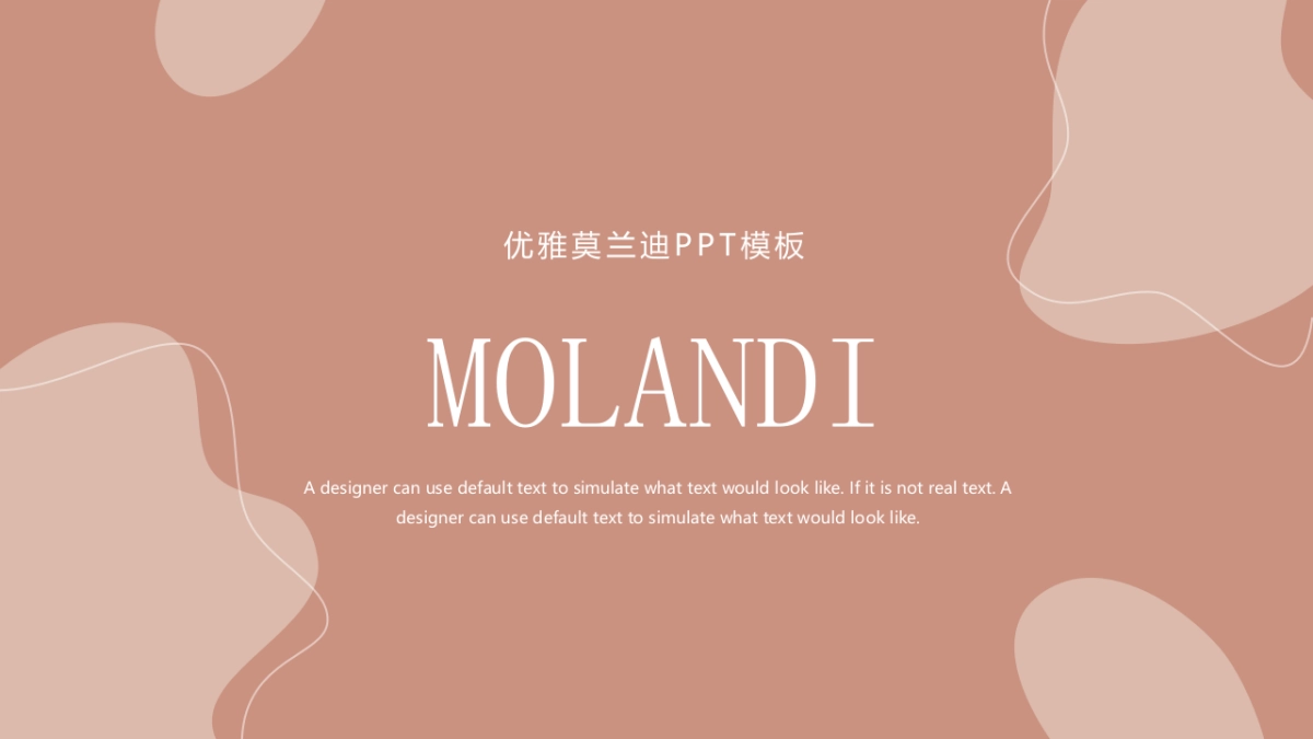 (77)莫兰迪PPT_第1页