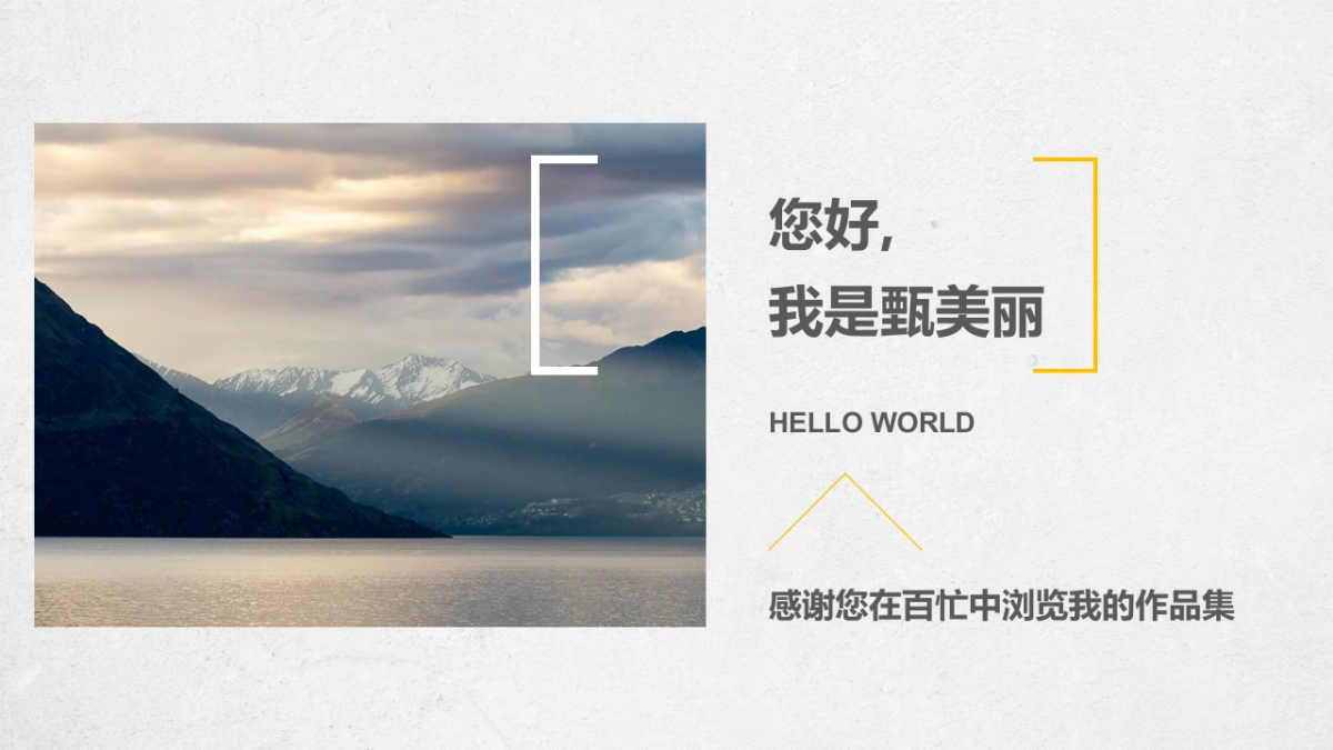 61作品简历_第1页