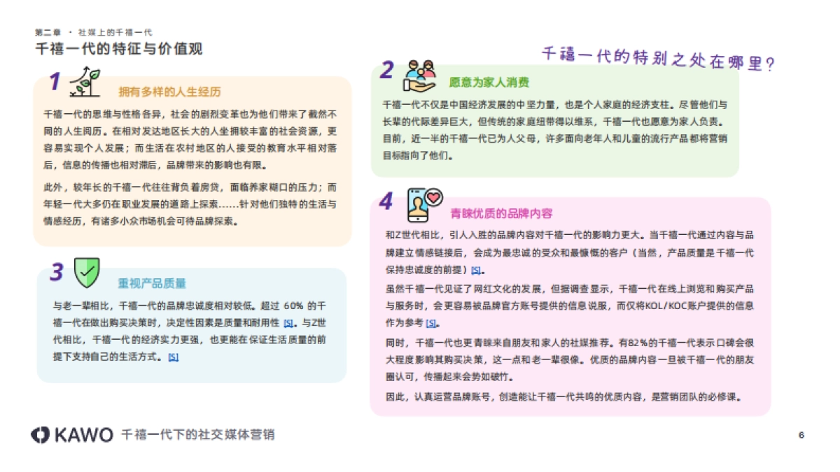 科握（KAWO）：2023千禧一代下的社交媒体营销白皮书_第6页