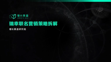 增长黑盒：瑞幸联名营销策略拆解报告