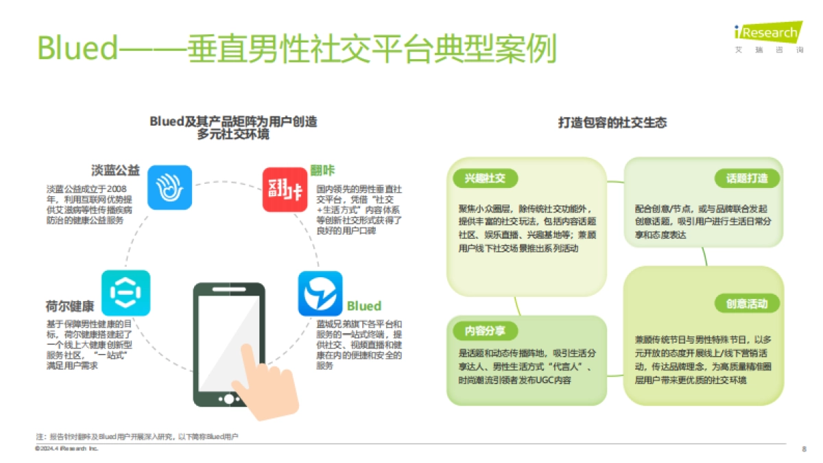 艾瑞咨询：2024年兴趣社交媒体男性用户营销价值报告_第8页