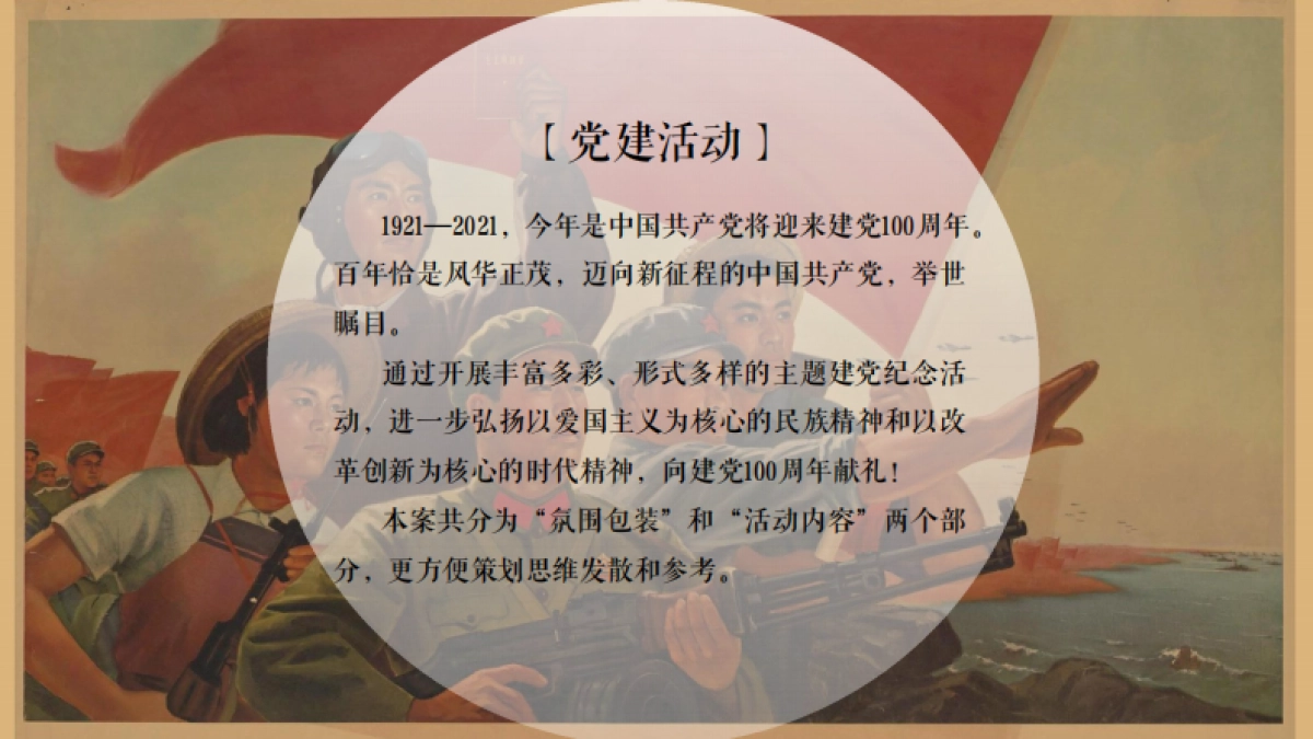 2021建党100周年氛围包装及活动内容合集85页_第2页