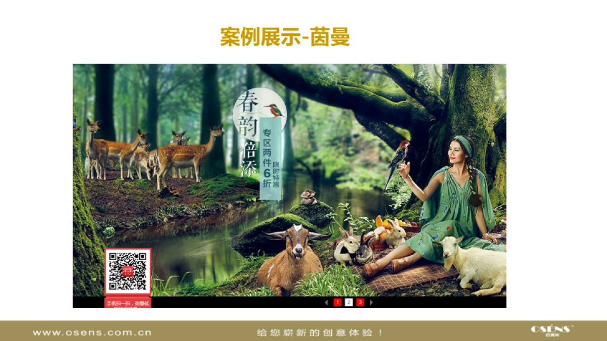 欧赛斯女装品牌广告平面设计案例_第3页