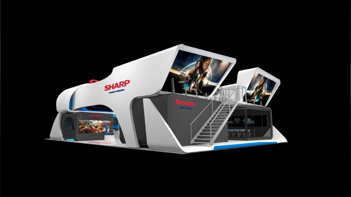 夏普手机Chinajoy场馆设计方案_第5页