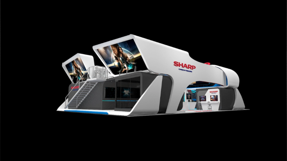 夏普手机Chinajoy场馆设计方案_第6页