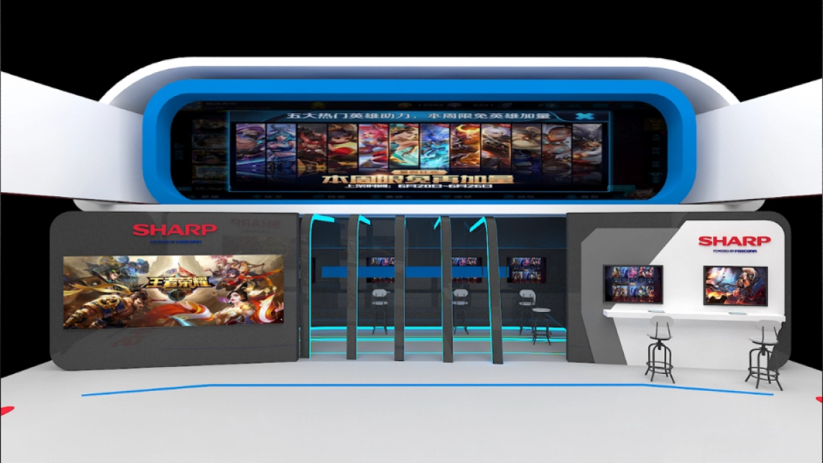 夏普手机Chinajoy场馆设计方案_第9页