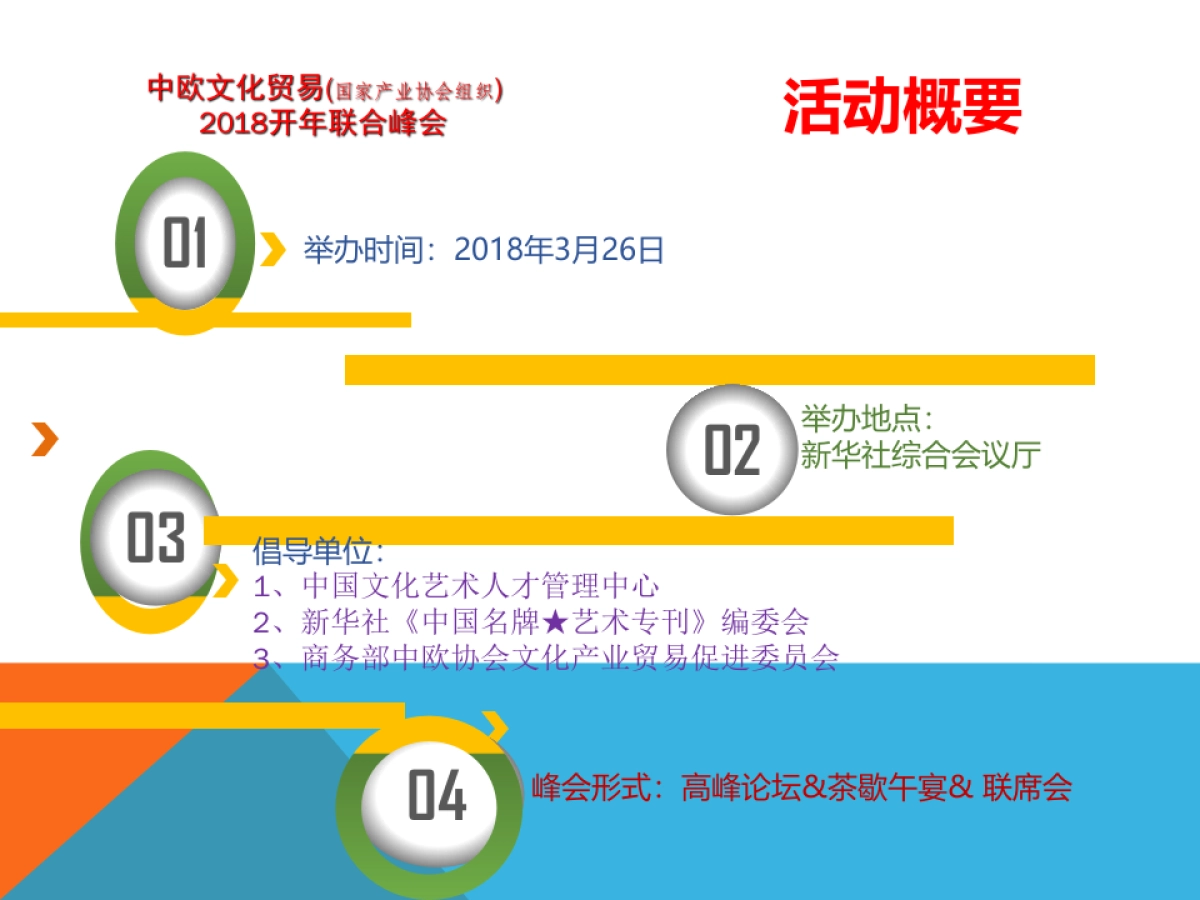 中欧文化贸易开年联合峰会招商案_第4页