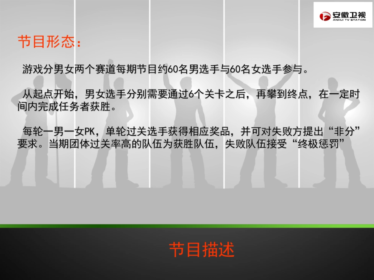 安徽卫视暑期游戏节目《男生女生向前冲》招商方案_第6页