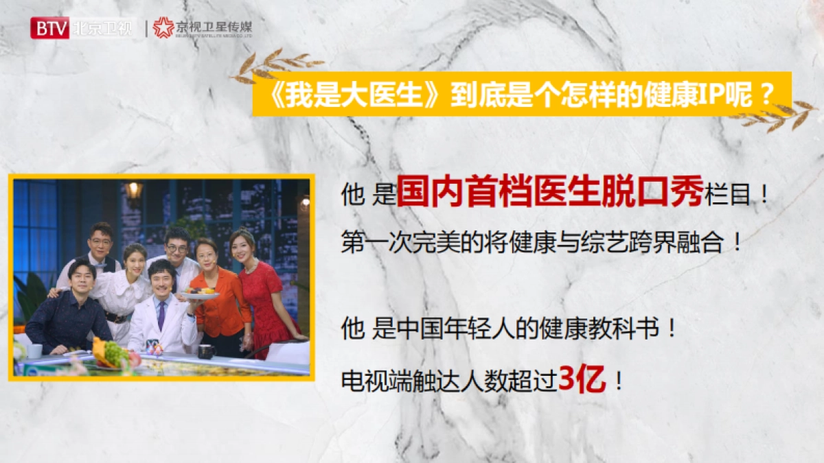 2021年北京卫视《我是大医生》招商方案_第3页
