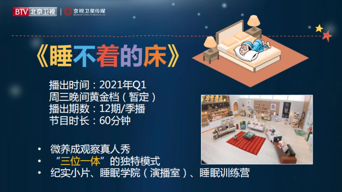 2021年北京卫视《睡不着的床》招商方案_第10页