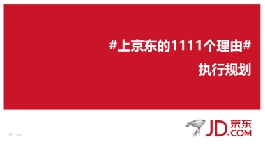 507上京东的1111个理由507执行规划