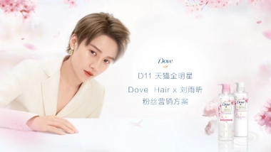 2020D11天猫全明星 Dove Hair x 刘雨昕粉丝营销方案
