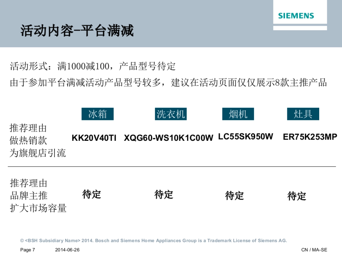西门子家电京东十一活动策划_第7页