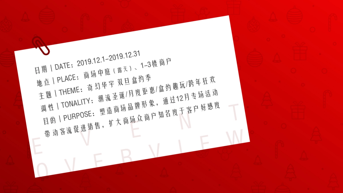 2019商场广场12月专场“奇幻华宇 双旦盒约季”活动策划方案_第4页