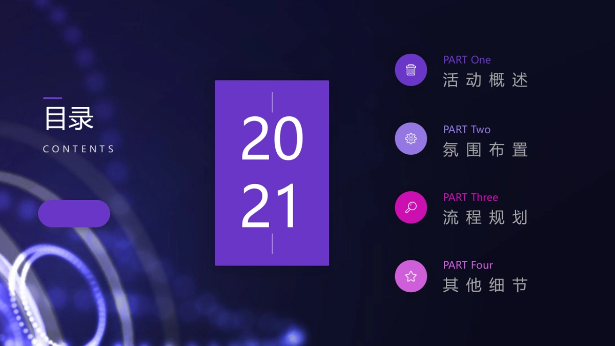 2021企业年会（科技、赛博朋克风格）活动策划方案_第3页