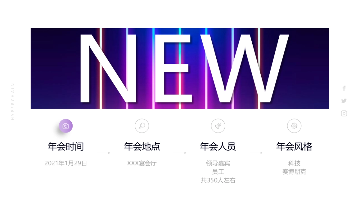 2021企业年会（科技、赛博朋克风格）活动策划方案_第5页