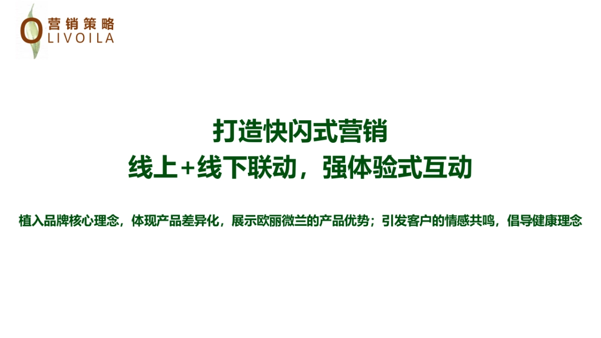 百货欧丽薇兰橄榄油品牌地推暖场活动策划案_第5页