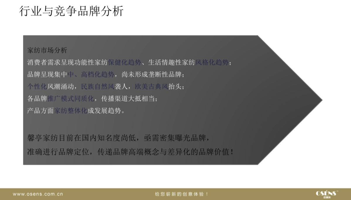 欧赛斯馨亭家纺品牌传播规划_第5页