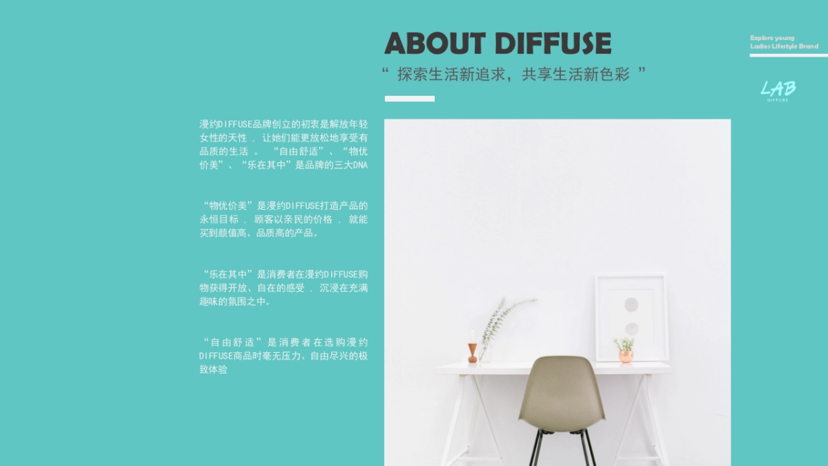 2020漫约DIFFUSE女性品牌生活管品牌手册_第2页