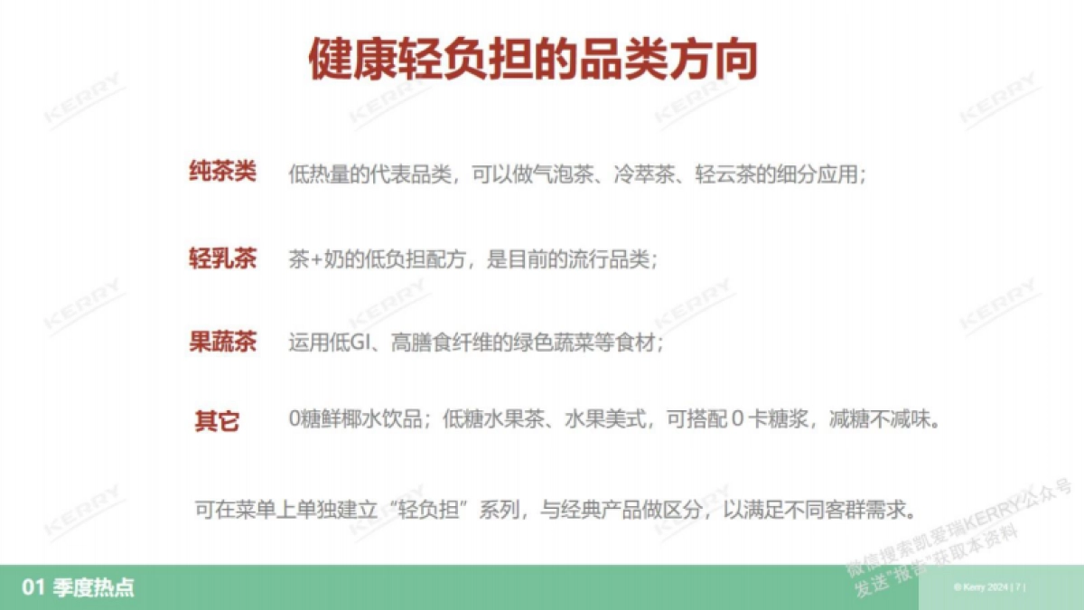 凯爱瑞：2024年1季度-茶饮观察季报_第7页