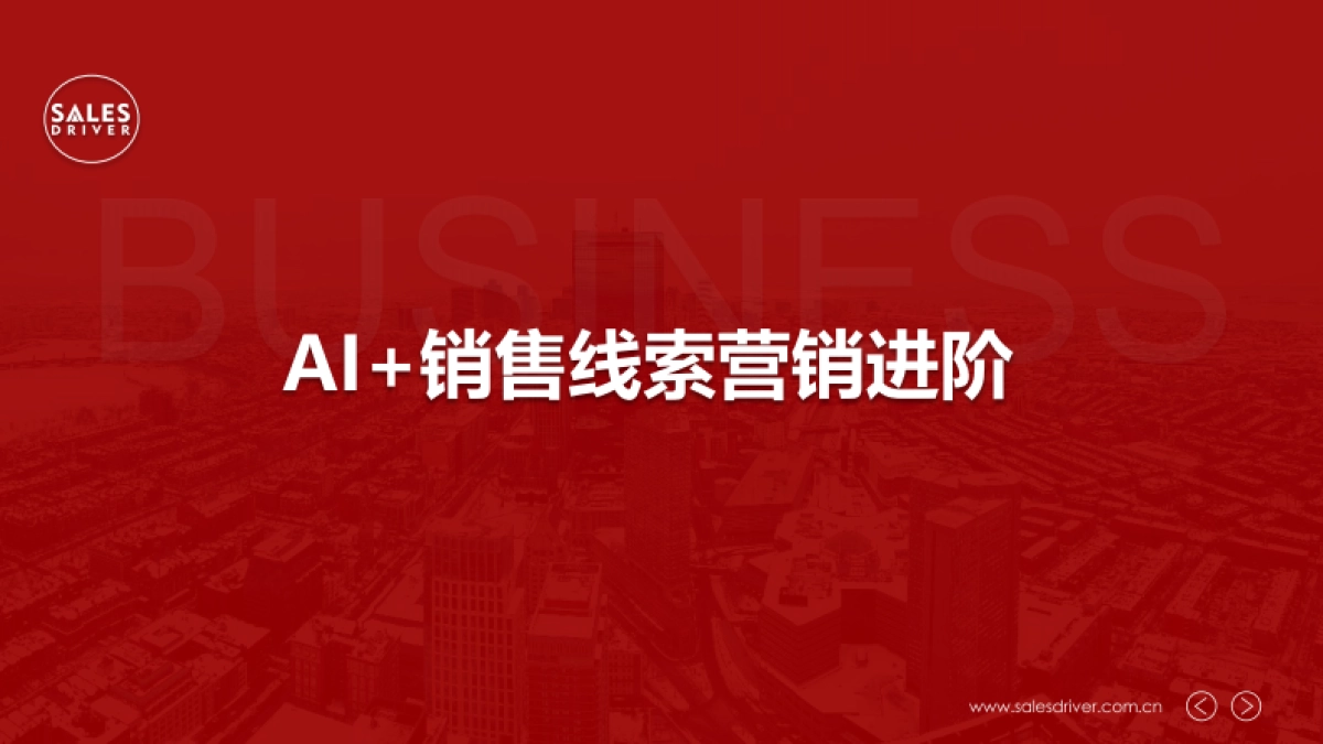 2024年AI和+销售线索营销进阶报告_第1页