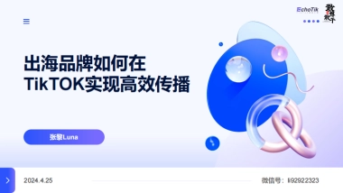 出海研究院：2024出海品牌如何在TikTOK实现高效传播报告