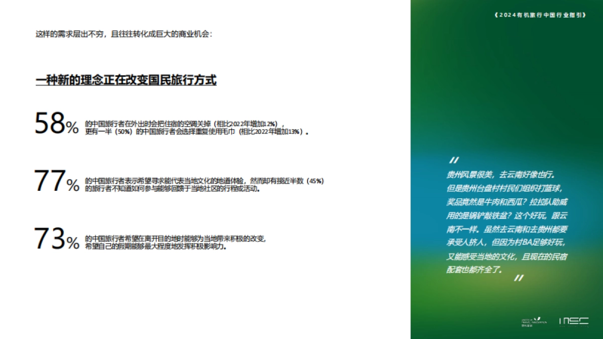 MSC咨询：2024有机旅行中国行业指引_第6页
